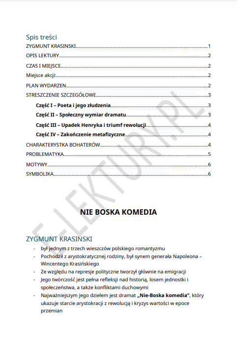 Podgląd Nie-Boska komedia